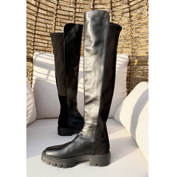 Stuart Weitzman Over the Knee Boot Sz US 8.5 - Picture 8 of 14